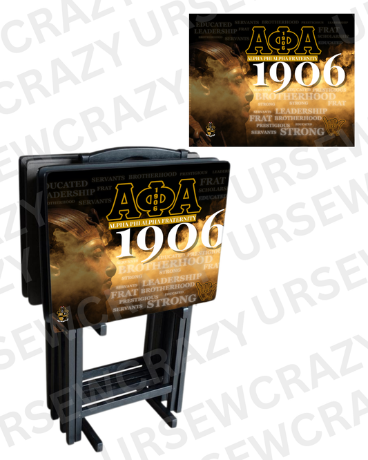 Alpha Phi Alpha Tray Tables