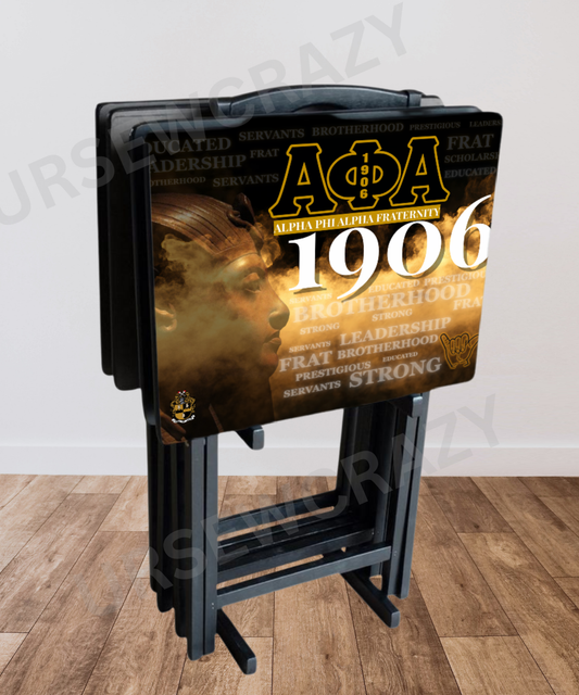 Alpha Phi Alpha Tray Tables