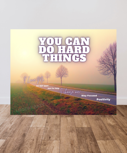 Hard Things Printable Digital Design