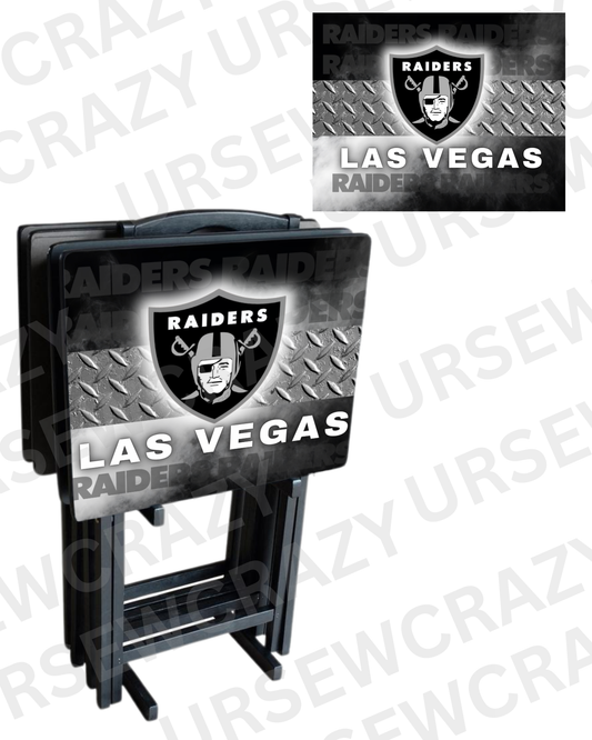 Las Vegas Raiders Custom Folding Tables