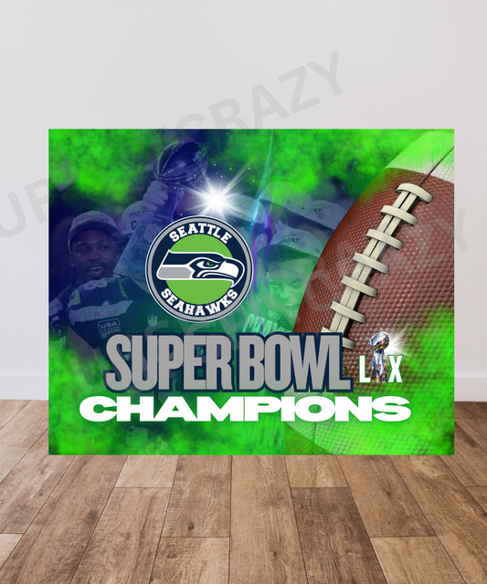 Seahawks Printable Digital Design