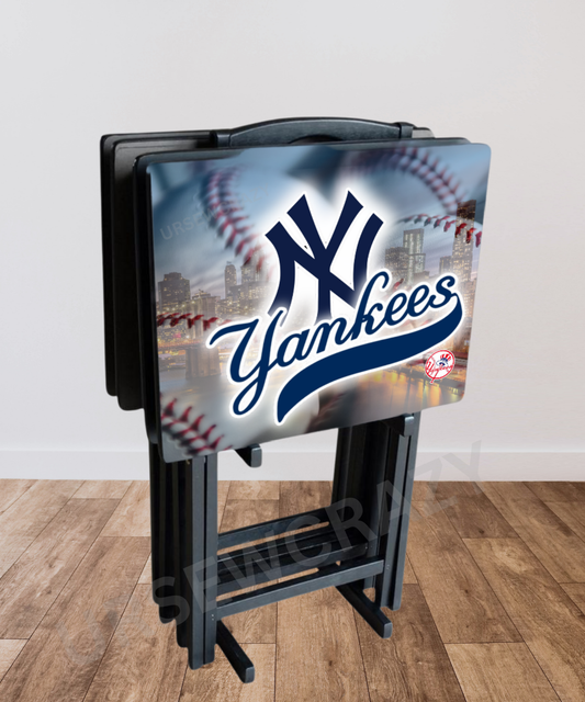 Yankees Custom Tray Tables