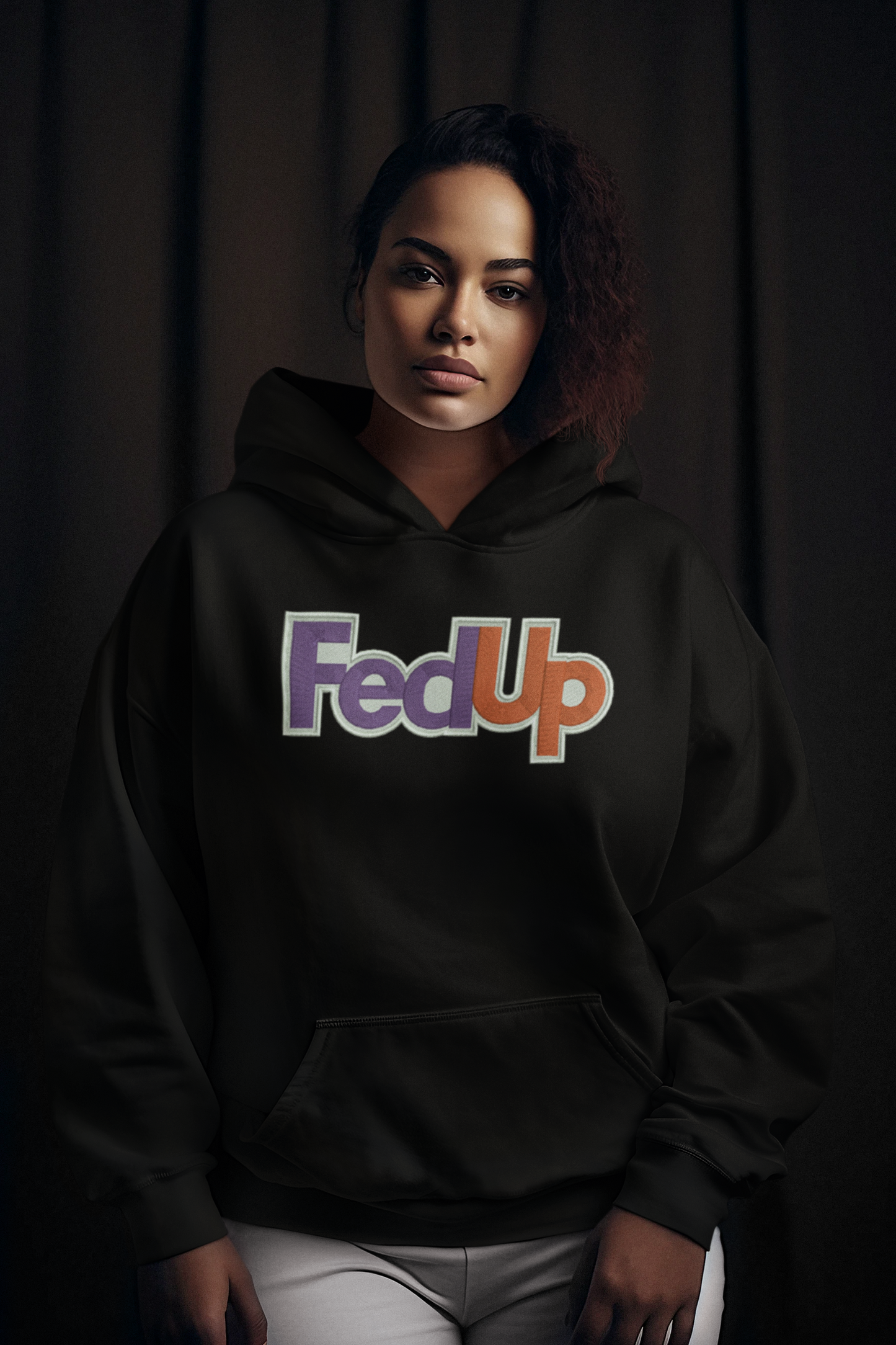 FEDUP Embroidered Hoodie